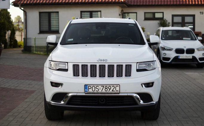 Jeep Grand Cherokee cena 129150 przebieg: 128104, rok produkcji 2016 z Chocianów małe 781